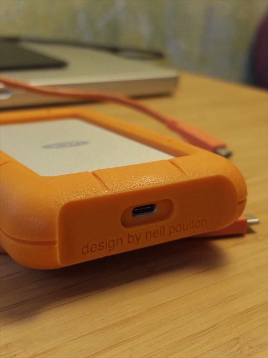 Зовнішній HDD Lacie Rugged USB-C / Thunderbolt 4Tb