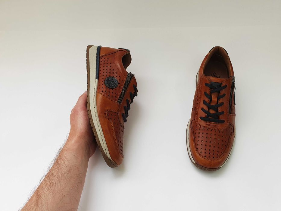 Мужские кросовки на весну лето Rieker 41 26.5 см 7 UK коричневые