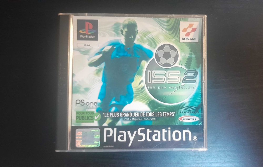 ISS Pro Evolution Soccer 2 PS1 Playstation