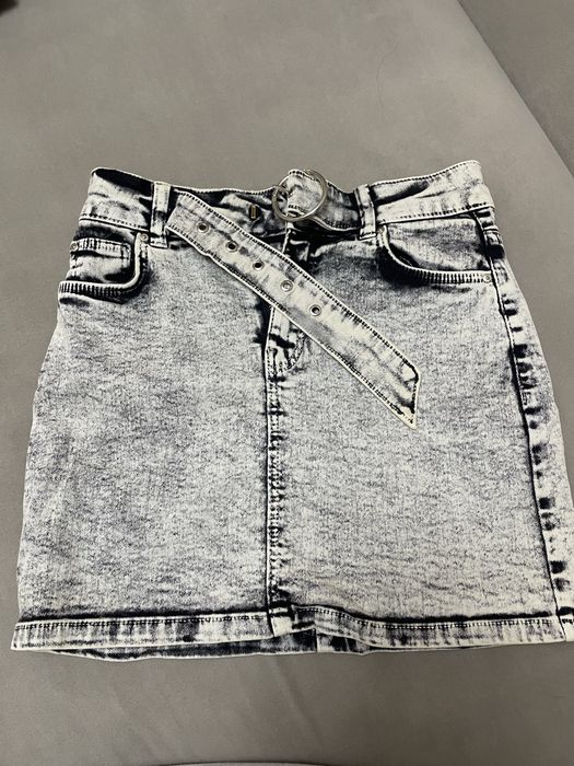 Міні спідниця джинсова Bershka