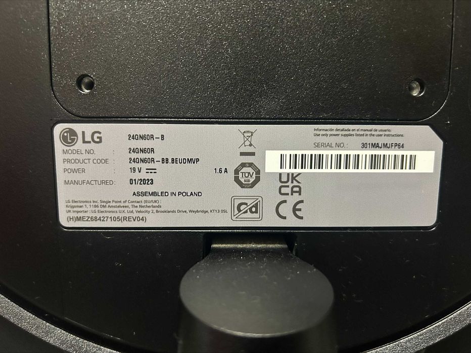 Monitor LG 24″ Full HD 144Hz – IPS – Excelente Estado