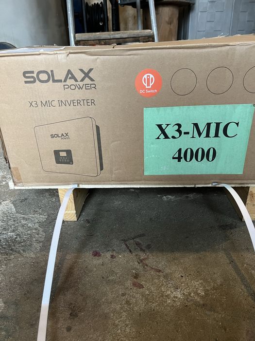 Inversor Trifásico Solax X3-Mic-4.0 NOVO