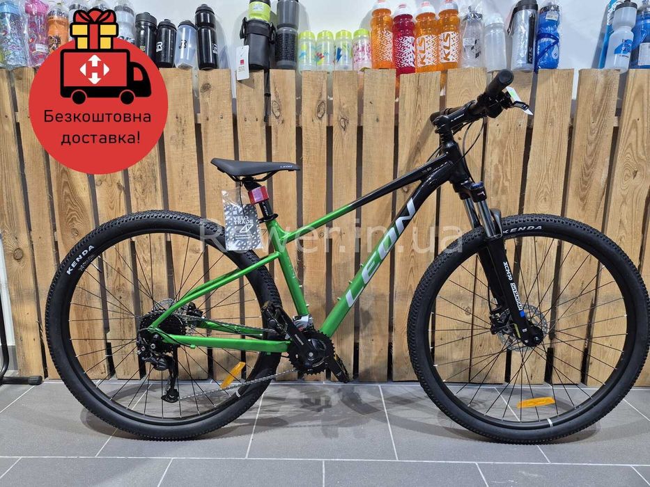 Найнер гідравліка алюмінієвий велосипед Leon TN 80 AL 29" HDD рама-17"
