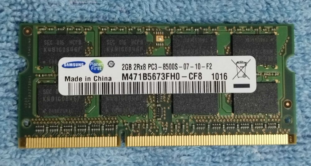 Memória RAM 2GB para portátil