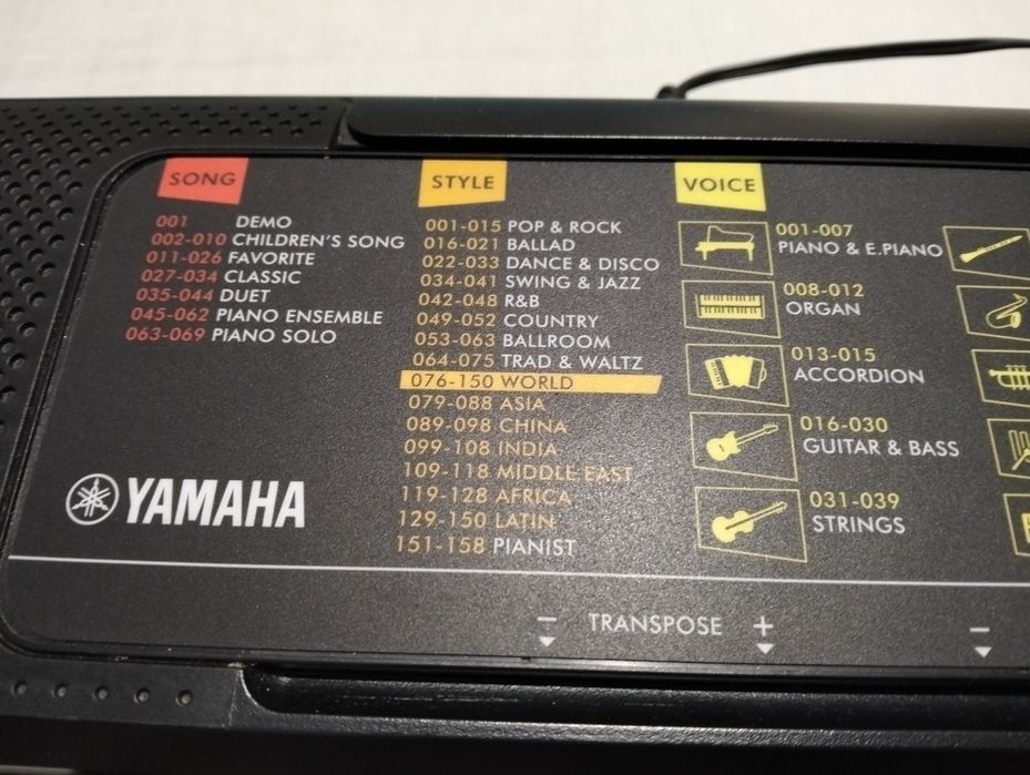 Vendo ou troco Piano PSR-f52 para despachar