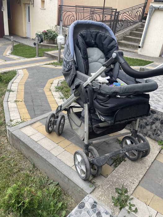 Каляска 2в1 по любій дорозі їде