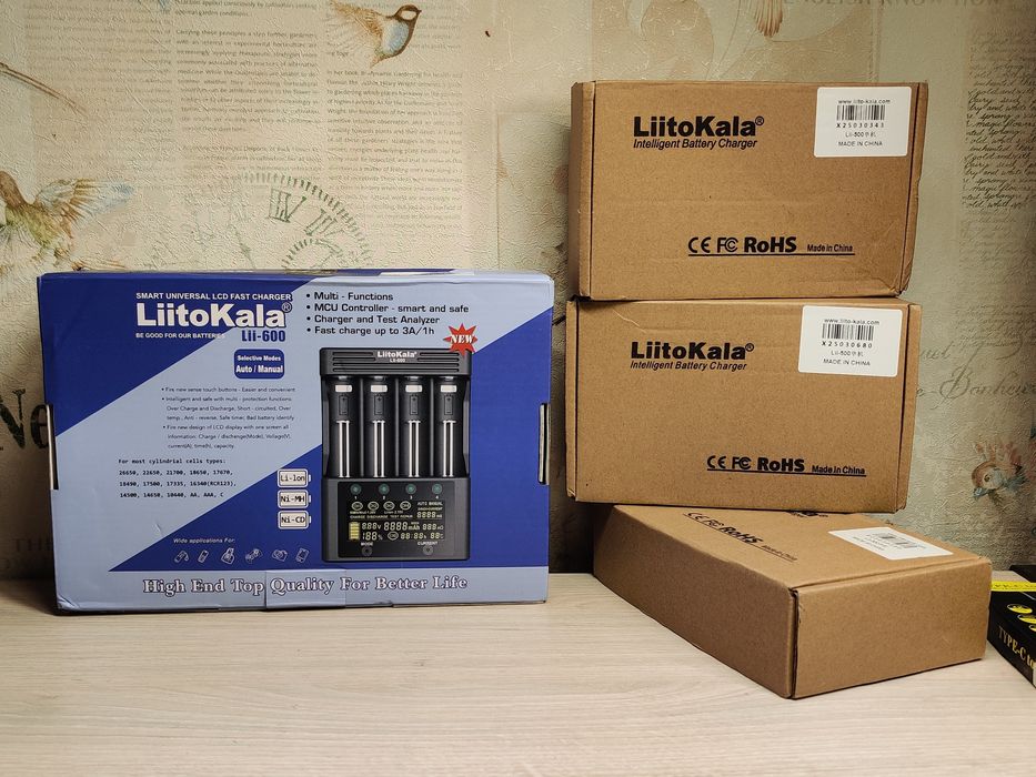 LiitoKala Lii-500 Li-ion\Ni-Mh\Ni-Cd