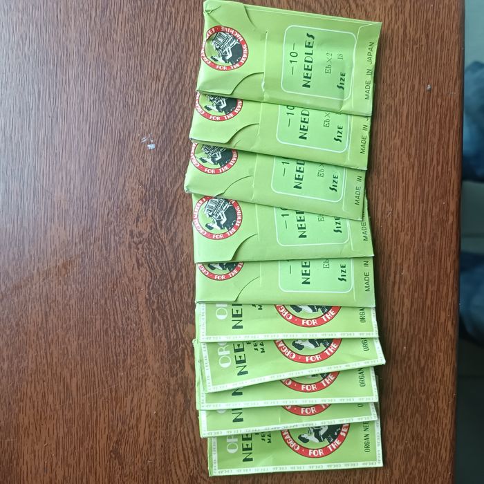 Швейні голки orga neeles
