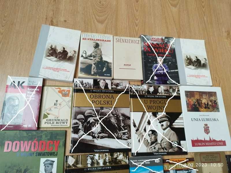 Książki historyczne i inne