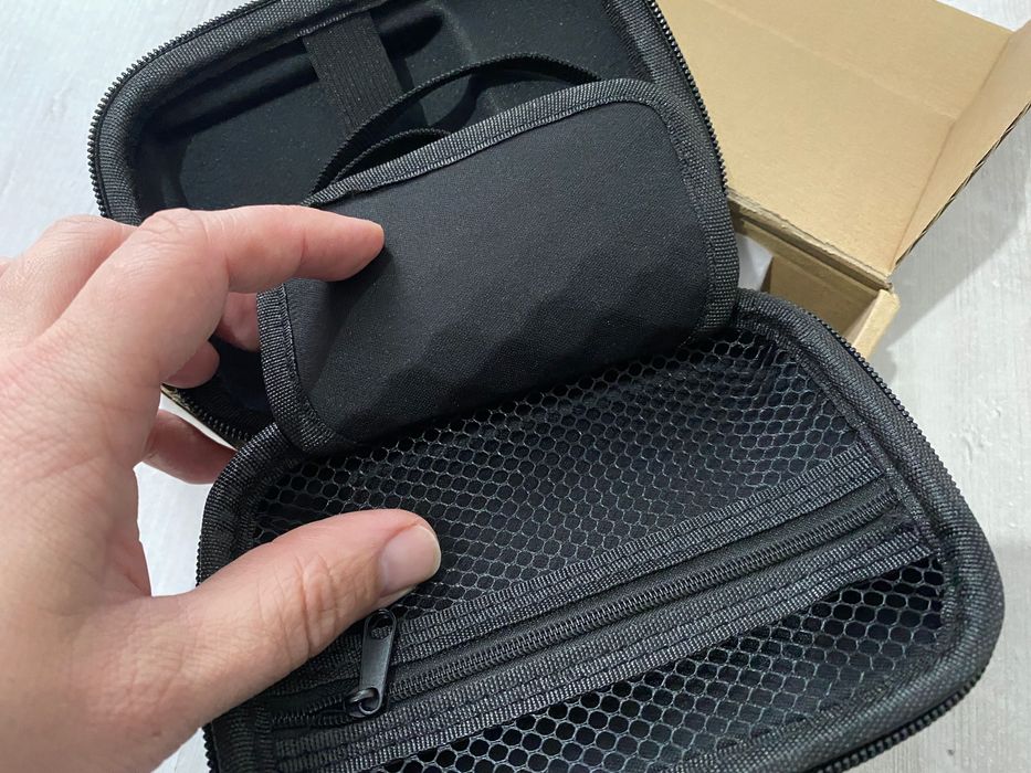 Bolsa rígida de viagem para consolas de jogos portáteis