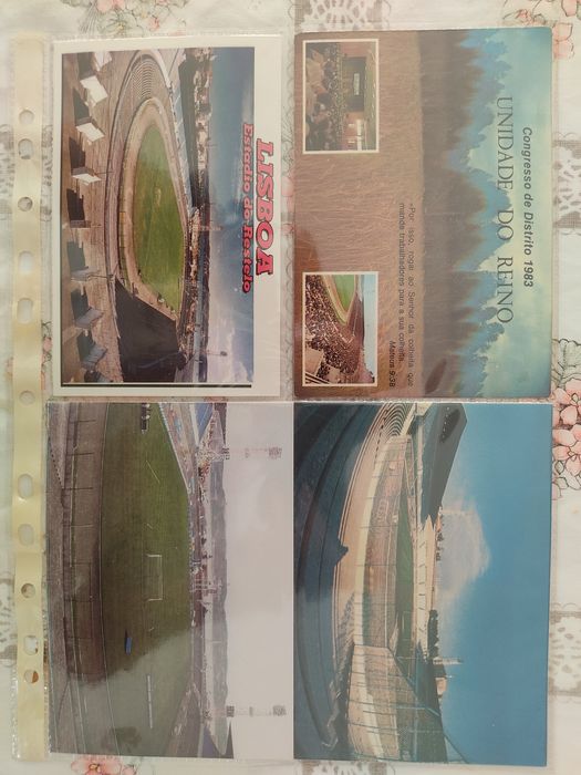 Postais do estádio do Restelo Belenenses
