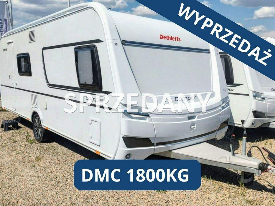 Dethleffs Camper 560 FMK  Od ręki - Przyczepa całoroczna dla 6 osób! DETHLEFFS WADOWSCY