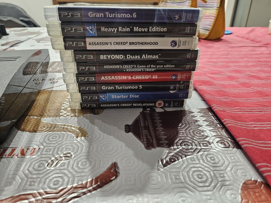 PS3 Slim com SSD 500GB