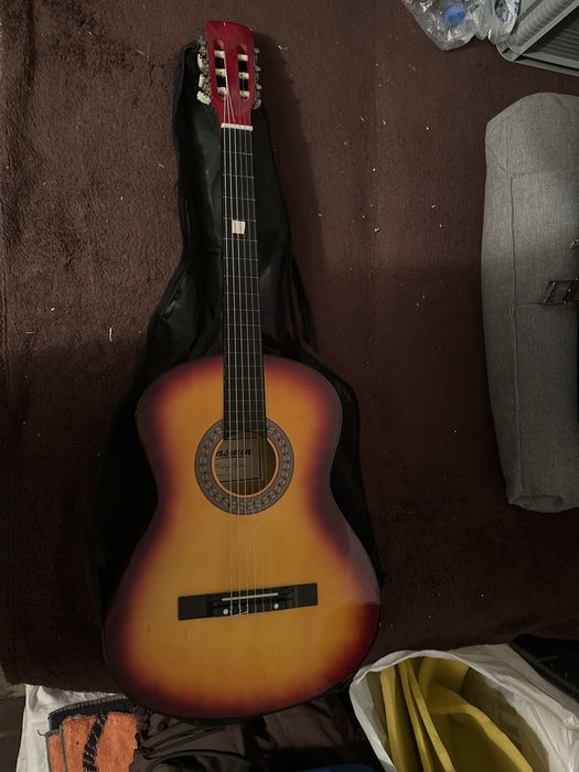 Gitara Jasmin + pokrowiec zadbana