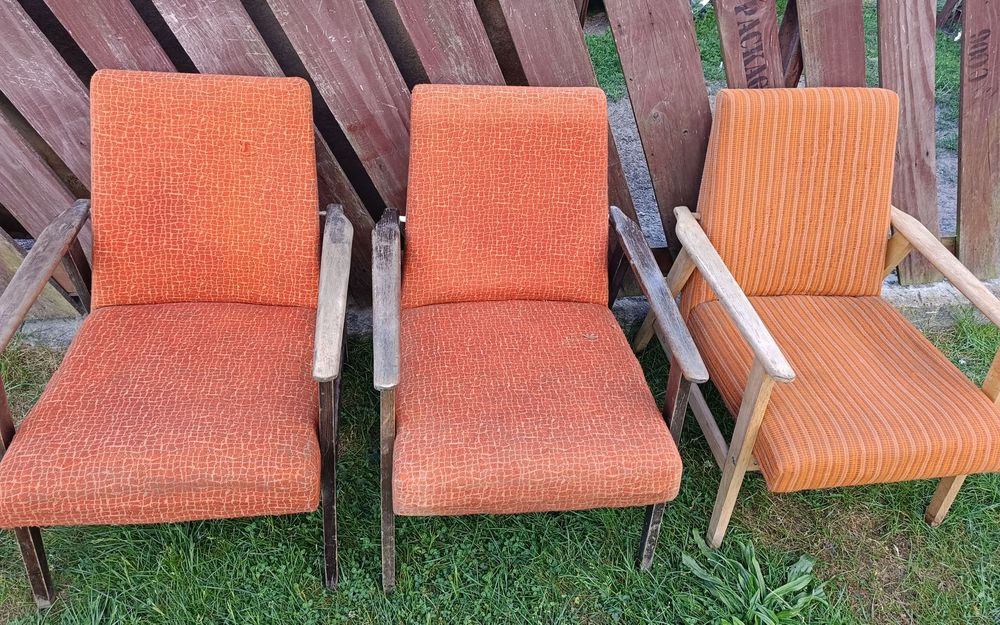 Fotele retro PRL