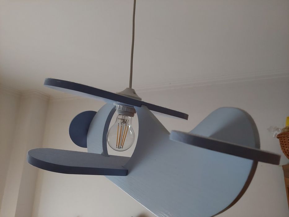 Candeeiro  infantil avião