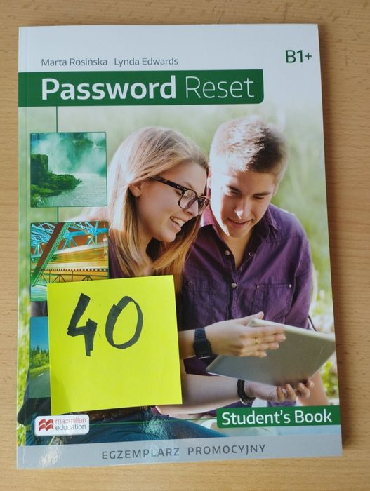 Password Reset B1+ podręcznik