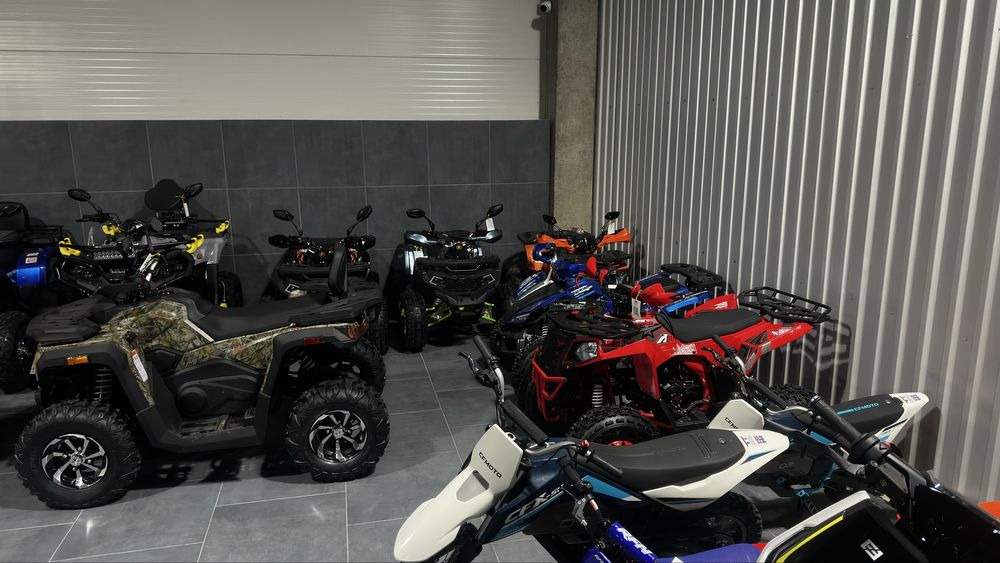 Квадроцикли від 125 до 1000 кубів Кредит Розтрочка під 0%ЕлектроБенз