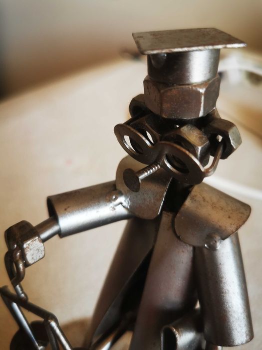Figura metal design hinz & kunst das original famosa marca