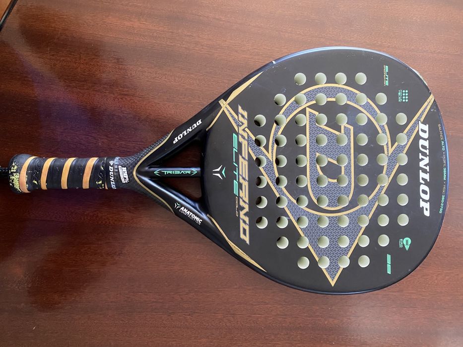 Raquete de padel Dunlop Inferno Elite Gold
