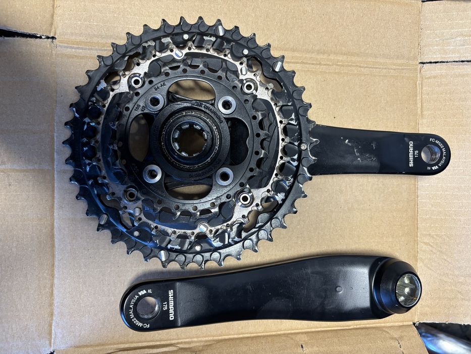 Mechanizm Korbowy Korba Shimano Fc-m522 Octalink 175mm