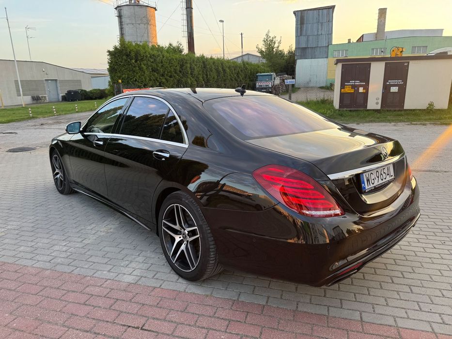 Mercedes-Benz Klasa S 4Matic, pakiet AMG, Long