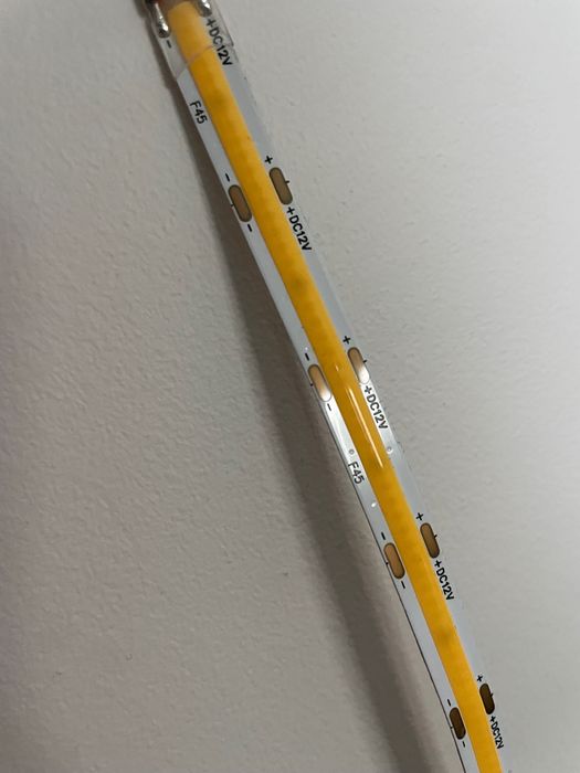 Taśma LED COB 12V odcinek z przewodami, nowa