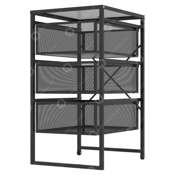 Комод IKEA стеллаж  LENNART  новый  темно-серый