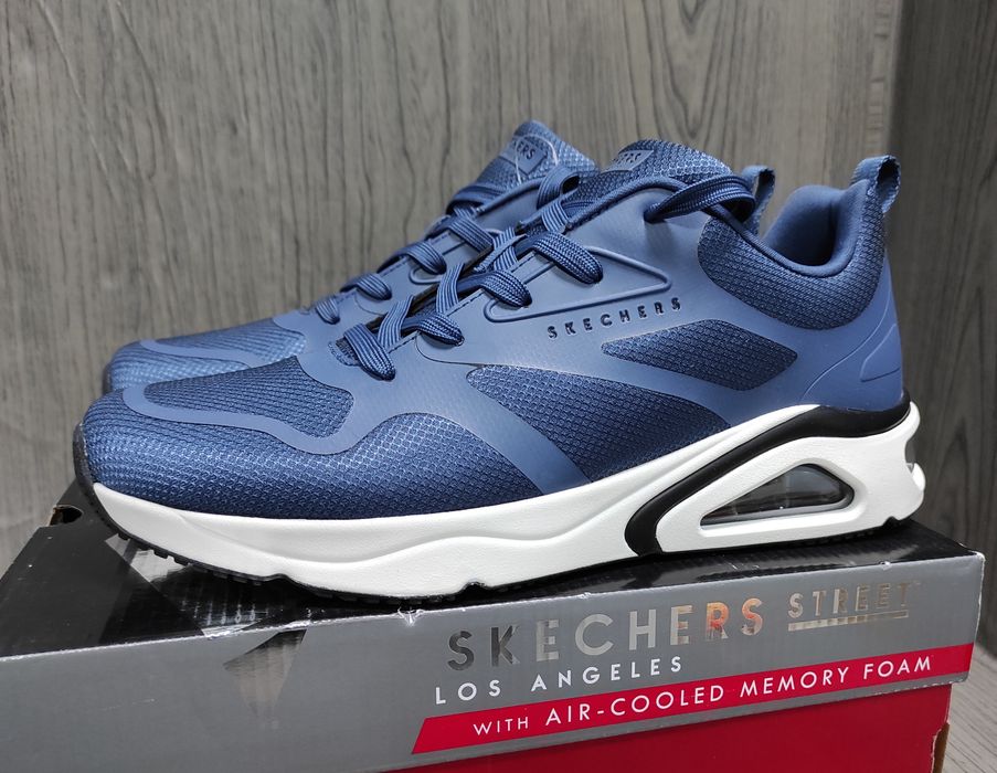 44,5 Skechers Tres-Air Uno-Revolution оригінальні чоловічі кросовки