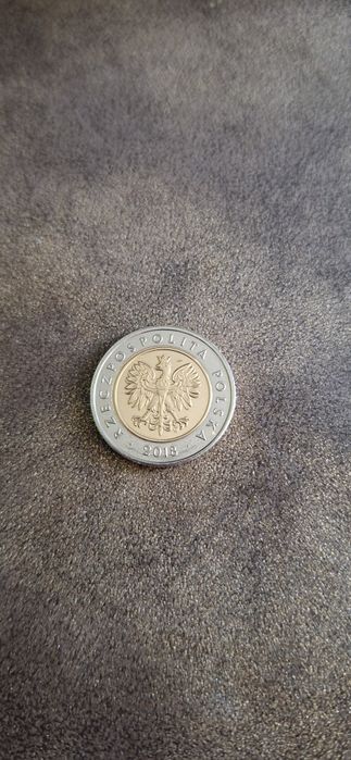 5 zl  100-lecie   z  2018  roku