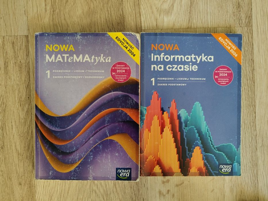 Podręczniki do I klasy techinkum