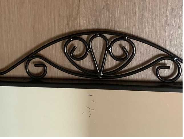 Espelho de pé Ikea Karmsund, preto com 40x167 cm
