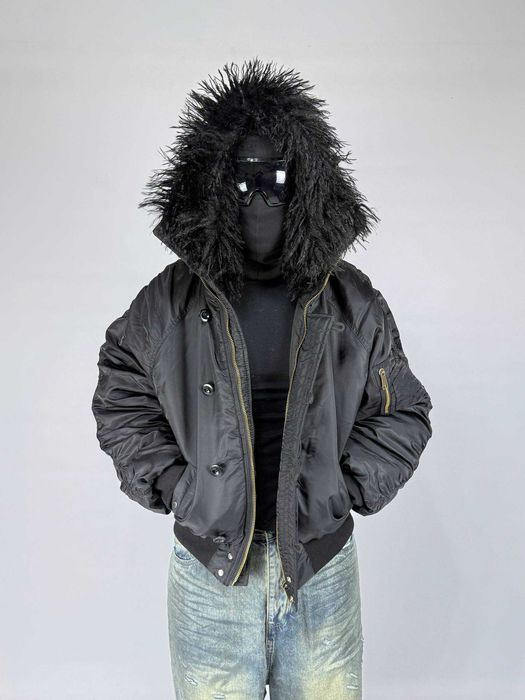 NO FAITH STUDIOS NFS Аляска куртка бомбер капюшон хутро курточка