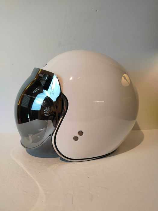 Capacete classico jet aberto caferacer shooper moto scooter novo