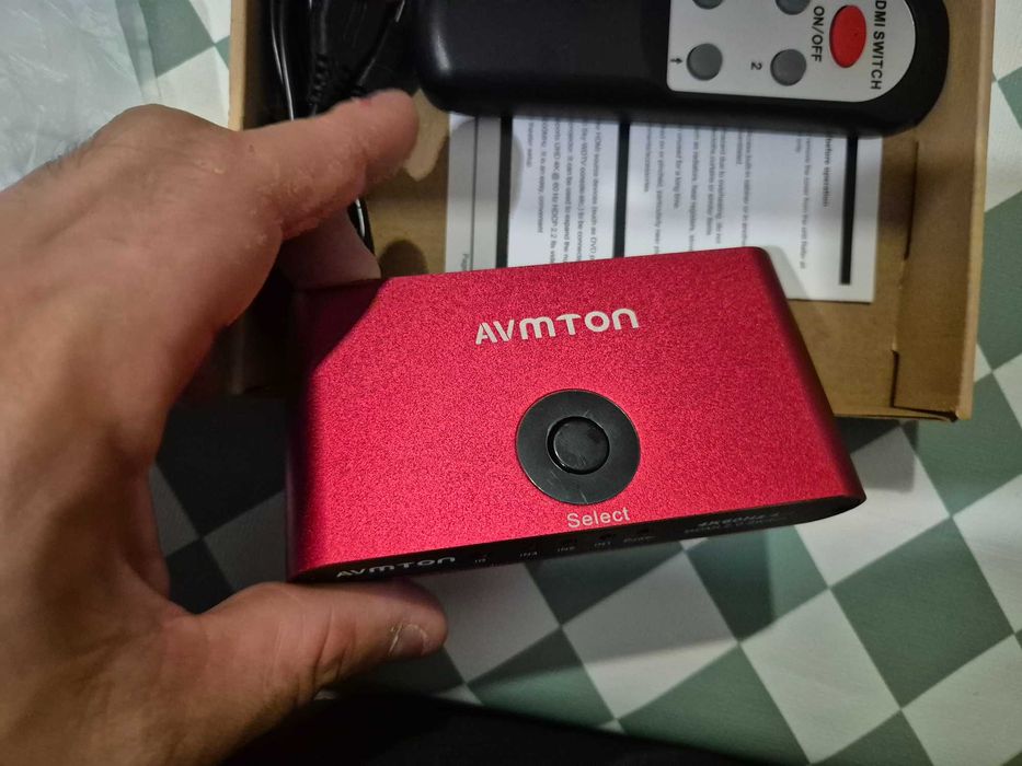 Divisor HDMI Switcher 3 in 1 - usb power.