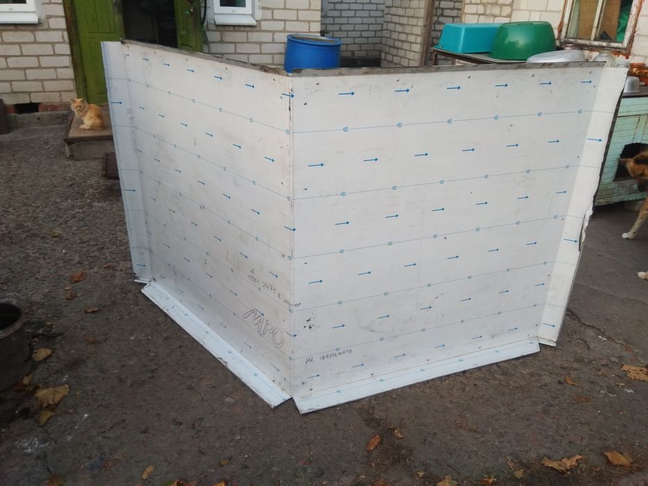 Продам козирьок з нержавіючої сталі