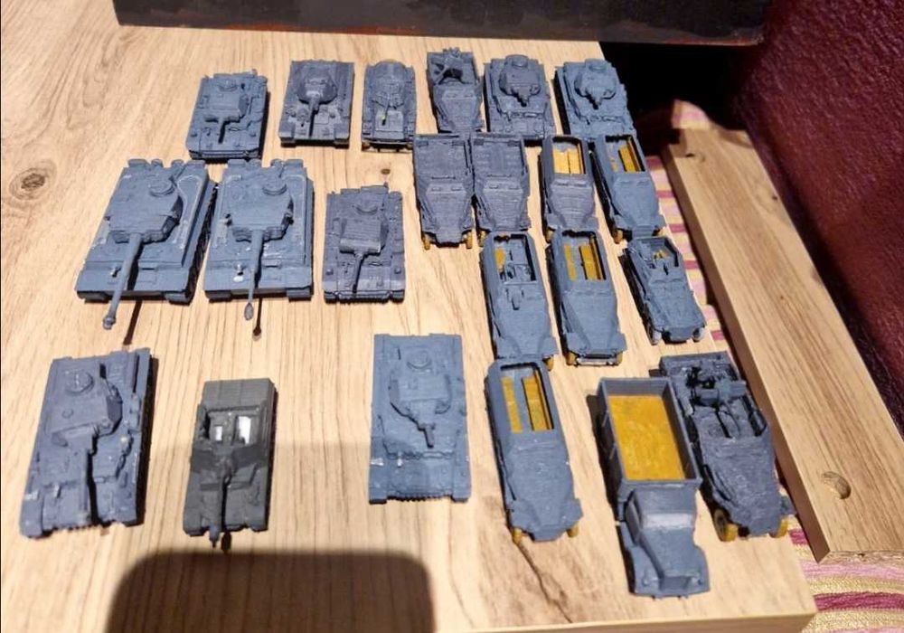 Czołgi modele 1:100
