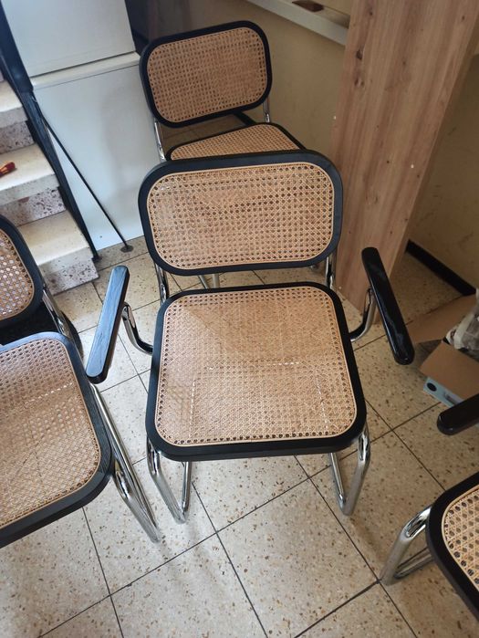 Krzesła Bauhaus -Thonet  / Marcel Breuer  4 szt