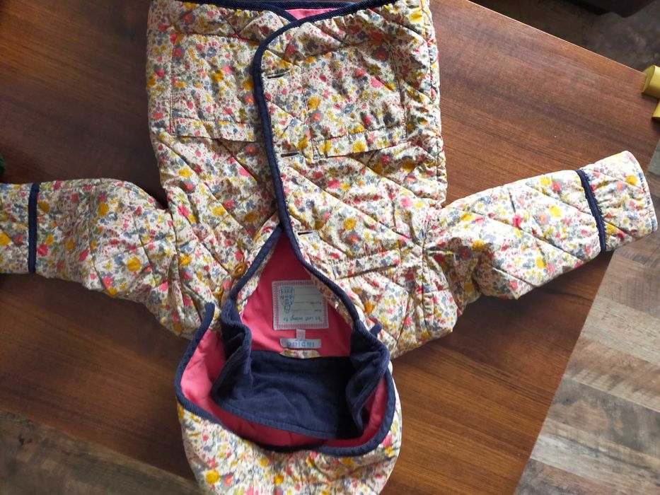 Kurtka płaszczyk dziewczynka 98