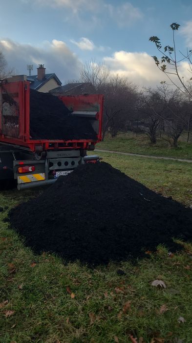 Usługi koparko-ładowarką, koparką transport materiałów HDS