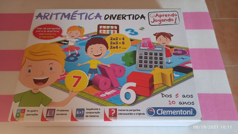 Jogo didático Aritmética divertida