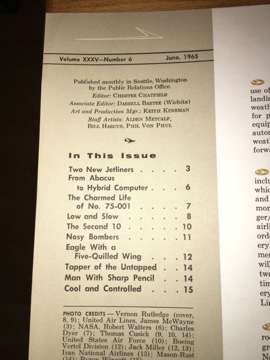 ## Boeing Magazine Issue, June 1965, Volume XXXV, No. 6 ##64550413173889123