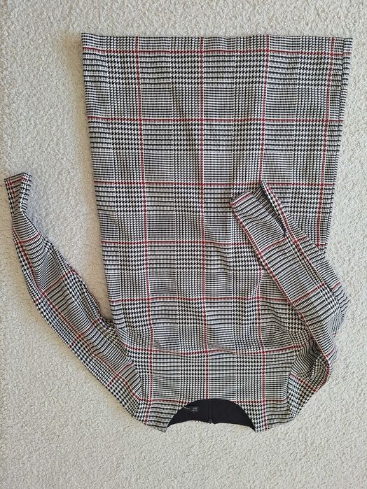 Sukienka ZARA rozmiar M kratka pepitka