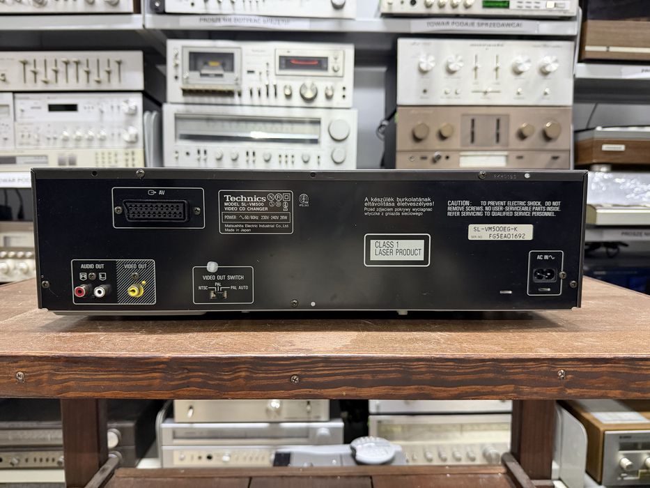 ‼️ Technics SL-VM500 – Zmieniarka CD 5-Płytowa Hi-Fi z Mechanizmem Multi Play i Cyfrowym Wyjściem Audio | Audio Room