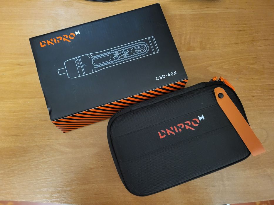 Аккумуляторная отвертка Dnipro-M CSD-40 X