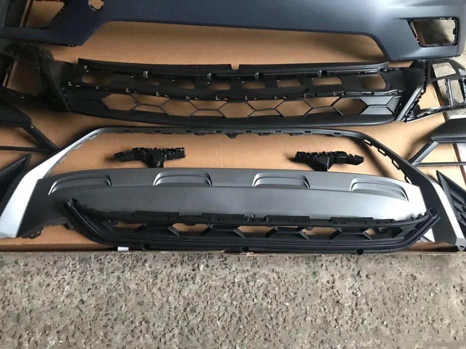 Бампер, бампер передній Volkswagen Tiguan 2017 2018 2019 2020