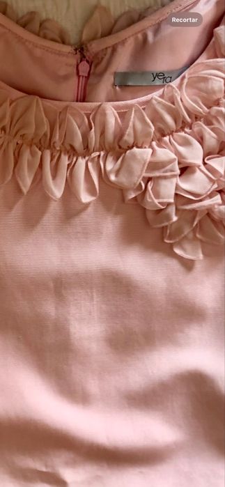 Vestido Sra tecido gorgurão