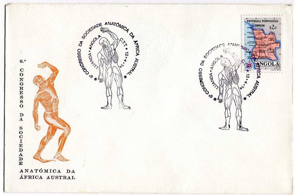 Angola - 1974abr12 = Congresso Sociedade Anatómica África Austral
