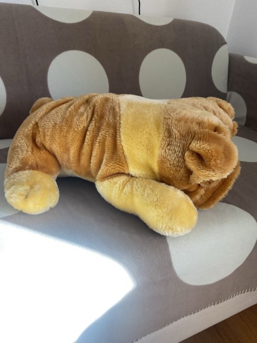Peluche cão amarelo