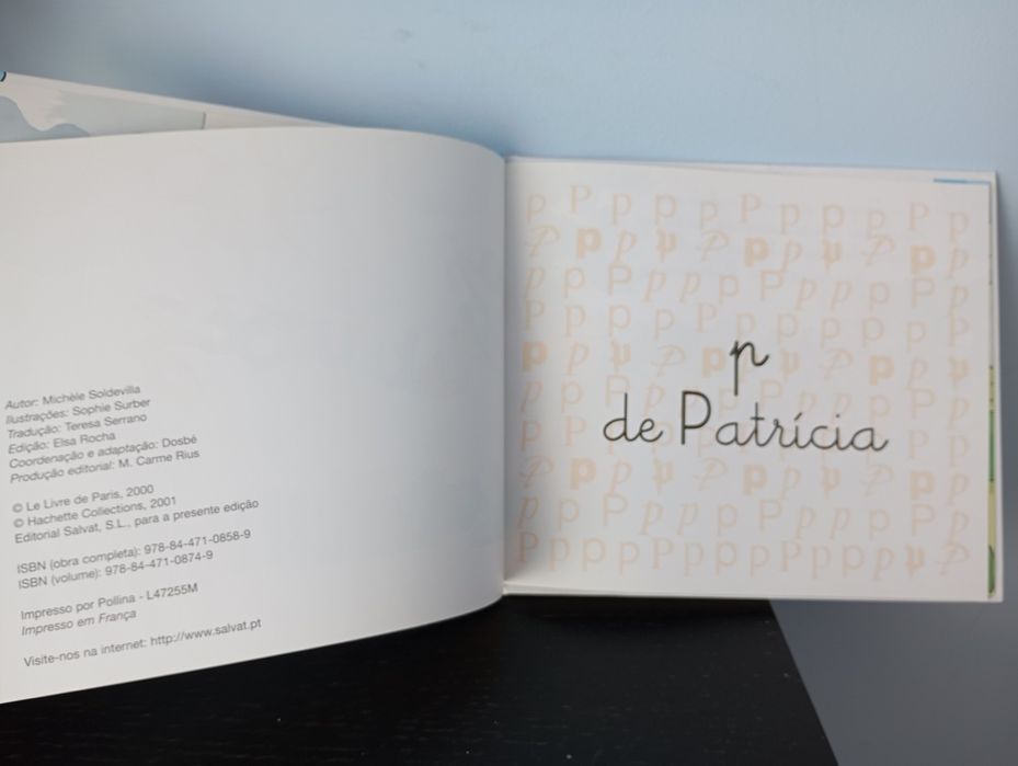 Livro O de Patrícia